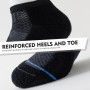 Calcetines Tobilleros 6 Pares, Transpirables Cortos Deporte Antiampollas, Running Algodon Para Hombre Mujer, Ideales Casa,