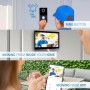 NIVIAN Videoportero Inteligente WiFi Full HD para Exterior con Monitor Táctil, Conexión de 2 Hilos, Control por Voz