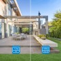 NIVIAN Videoportero Inteligente WiFi Full HD para Exterior con Monitor Táctil, Conexión de 2 Hilos, Control por Voz