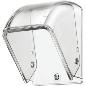 Caja de timbre impermeable, cubierta transparente para timbre de puerta, cubierta impermeable, puerta inteligente inalámbrica