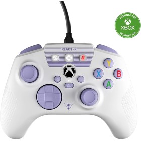 Turtle Beach REACT-R Controller Blanco y Morado - Xbox Series X|S, Xbox One y PC
