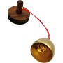 Shopkeepers Bell - Timbre de puerta de metal vintage con respaldo adhesivo, timbre decorativo para puerta | Timbre de viento