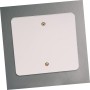 LOORGVEL 2piezas Cubierta De Panel Eléctrico De Acero Inoxidable Tapa Ciega Para Enchufes Y Caja De Techo Resistente Altas
