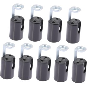 Uonlytech 9piezas Base De Lámpara De Vela Soporte Para Candelabros De Portalámparas Duraderos Y Seguros Para Lámparas De Pared