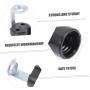 Uonlytech 9piezas Base De Lámpara De Vela Soporte Para Candelabros De Portalámparas Duraderos Y Seguros Para Lámparas De Pared