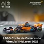 LEGO Speed Champions Coche de Carreras de Fórmula 1 McLaren 2023 Maqueta de Vehículo de Juguete, Regalo para Niños y Niñas de 9