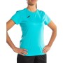 Joma Camiseta Deportiva Manga Corta Mujer, 6XS - 3XL - Mantiene Seco el Contacto con el Cuerpo, Ideal para Running o Gym - Combi