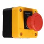 TECHZOCO Interruptor de Botón de Presión para Parada de Emergencia, Seta Pulsador Emergencia, Botón para Emergencia, Instalación