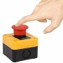 TECHZOCO Interruptor de Botón de Presión para Parada de Emergencia, Seta Pulsador Emergencia, Botón para Emergencia, Instalación