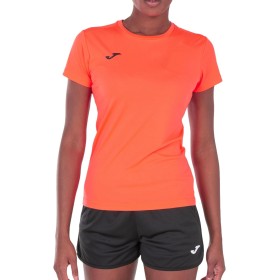 Joma Camiseta Deportiva Manga Corta Mujer, 6XS - 3XL - Mantiene Seco el Contacto con el Cuerpo, Ideal para Running o Gym - Combi