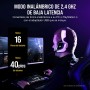 Corsair VOID RGB ELITE Auriculares Inalámbricos para Juegos - Sonido Envolvente 7.1 - Micrófono Omnidireccional - Almohadillas