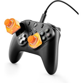 Thrustmaster ESWAP S Pro Controller LED Orange Crystal Limited Edition, con Licencia Oficial para Xbox Series X|S – Exclusivo de