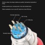 22 Mm Claro de Emergencia Puente Push Botón Interruptor de Botón Monta de Hongo Swink Button Switch (Seis pies)