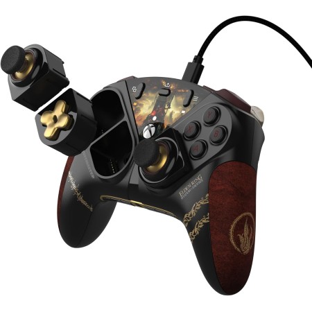Thrustmaster ESWAP S Pro Controller LED Orange Crystal Limited Edition, con Licencia Oficial para Xbox Series X|S – Exclusivo de