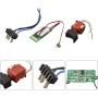 Conector de placa de control de interruptor de herramienta eléctrica, para WORX WU390 WX390 WX390.1 WU390.9 20V H3 accesorio de