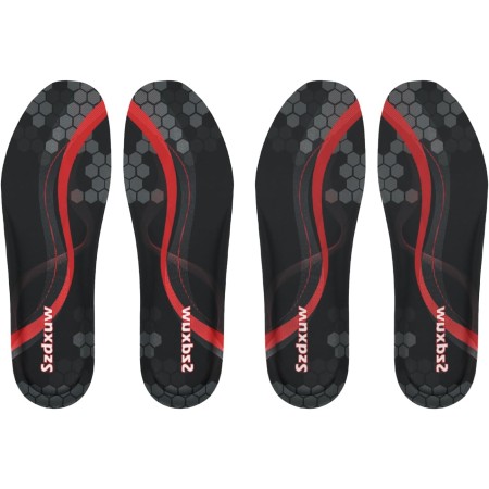 Szdxuw 2 Pairs Memory Foam Insoles for Women and Men - Can Be Cut to Size, Cushioning and Comfortable, Replacement Insole for