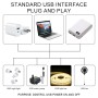 Interruptor de control remoto USB, interruptor de 5 V con mando a distancia, interruptor de un solo toque, receptor con