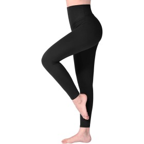 SINOPHANT Mallas Deporte Mujer de Cintura Alta, Leggins de Control de Abdomen Opacas, Elásticas, Leggings Mujer Vestir, Suaves