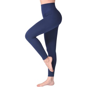 SINOPHANT Mallas Deporte Mujer de Cintura Alta, Leggins de Control de Abdomen Opacas, Elásticas, Leggings Mujer Vestir, Suaves