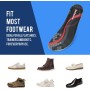 Szdxuw 2 Pairs Memory Foam Insoles for Women and Men - Can Be Cut to Size, Cushioning and Comfortable, Replacement Insole for