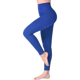 SINOPHANT Mallas Deporte Mujer de Cintura Alta, Leggins de Control de Abdomen Opacas, Elásticas, Leggings Mujer Vestir, Suaves
