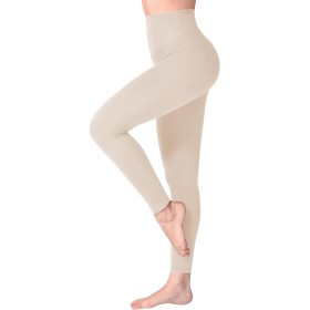 SINOPHANT Mallas Deporte Mujer de Cintura Alta, Leggins de Control de Abdomen Opacas, Elásticas, Leggings Mujer Vestir, Suaves