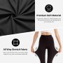 SINOPHANT Mallas Deporte Mujer de Cintura Alta, Leggins de Control de Abdomen Opacas, Elásticas, Leggings Mujer Vestir, Suaves