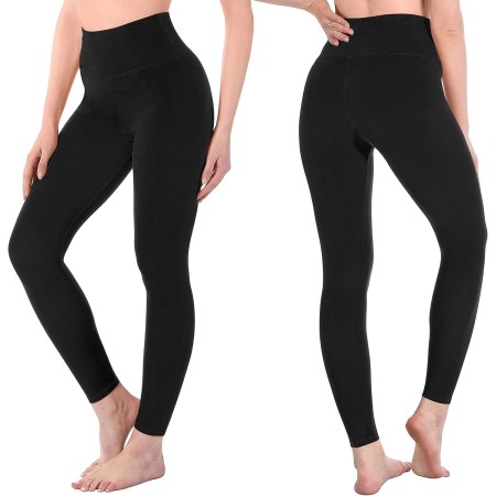 SINOPHANT Mallas Deporte Mujer de Cintura Alta, Leggins de Control de Abdomen Opacas, Elásticas, Leggings Mujer Vestir, Suaves