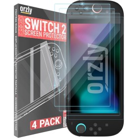 Orzly Protector de pantalla para Nintendo Switch (Switch 2 2025 (7.9 pulgadas)