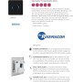 RASMACOR | Interruptor Temporizador Táctil LED de Pared IP66 | para Uso en Exteriores e Interiores | 16 Niveles de Ajuste de