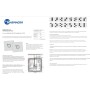 RASMACOR | Interruptor Temporizador Táctil LED de Pared IP66 | para Uso en Exteriores e Interiores | 16 Niveles de Ajuste de