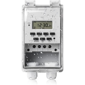 Interruptor de relé de tiempo programable, temporizador digital de 220 V 10 A, temporizador inteligente, temporizador digital