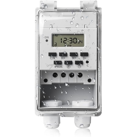 Interruptor de relé de tiempo programable, temporizador digital de 220 V 10 A, temporizador inteligente, temporizador digital