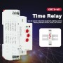 Buyweek GRT6-M1 Multi-Function Time Relay, Delay Time Relay, with 10 Functions, DIN Rail Type AC/DC24V-240V