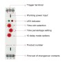 Buyweek GRT6-M1 Multi-Function Time Relay, Delay Time Relay, with 10 Functions, DIN Rail Type AC/DC24V-240V