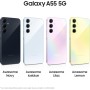 Samsung Galaxy A55 5G 256GB + Funda Transparente - Teléfono Móvil Android, Smartphone Libre, Batería de Larga Duración, Cámara