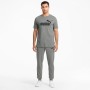 PUMA ESS Logo tee Camiseta de Deporte Hombre (Pack de 1)