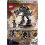 LEGO Marvel Armadura Robótica de Máquina de Guerra, Figura de Acción de Juguete con Armas: 3 Cañones Que Disparan, Personaje