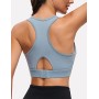 Irdcomps Women's Seamless High Impact Sports Bra, Push Up Women's Fitness Sports Top for Yoga Fitness Exercise Running