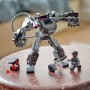 LEGO Marvel Armadura Robótica de Máquina de Guerra, Figura de Acción de Juguete con Armas: 3 Cañones Que Disparan, Personaje
