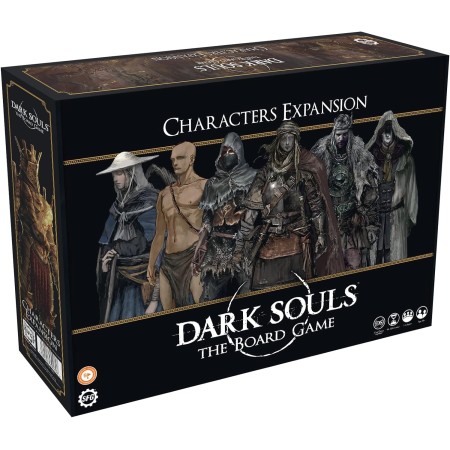 Steamforged Games | Dark Souls: The Board Game | Characters Expansion | For 1 to 3 Players Ages 14+ | Game in English
