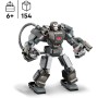 LEGO Marvel Armadura Robótica de Máquina de Guerra, Figura de Acción de Juguete con Armas: 3 Cañones Que Disparan, Personaje