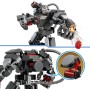 LEGO Marvel Armadura Robótica de Máquina de Guerra, Figura de Acción de Juguete con Armas: 3 Cañones Que Disparan, Personaje