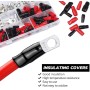 Kalttoy Lugs Cable Eficientes Establecidas Lugs Cables Fáciles Usar Conectores Alambre Tubo Establecidos con Estuche para