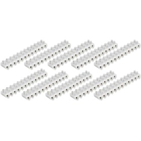 CABLEPELADO - Regleta de Conexión de Cables Eléctricos | Pack 10 Unidades Clema para Cables | Empalme Cable Eléctrico | Apto