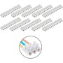 CABLEPELADO - Regleta de Conexión de Cables Eléctricos | Pack 10 Unidades Clema para Cables | Empalme Cable Eléctrico | Apto