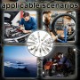690 Piezas Juego de Terminales Eléctricos Conectores, Clavijas de Conector 1/1,5/1,8/2,2/2,3/2,5/2,8/3,5 mm Macho y hembra,