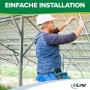 InLine Juego de conectores solares fotovoltaicos, 10 conectores macho + 10 hembras, para cable de 4-6 mm², IP68, resistente al