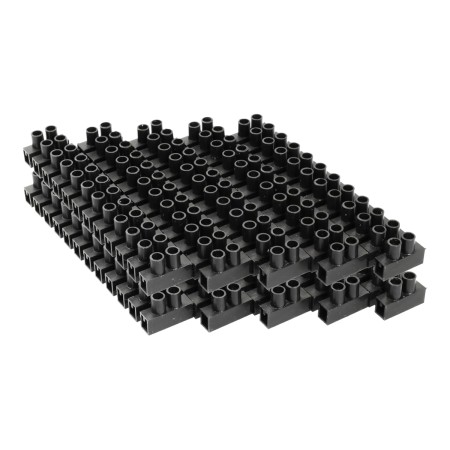 Jandei - Pack 10 Unidades de 12 Conectores Eléctricos de Clema (10mm 10A)