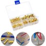 VPCPWTYZY Terminal de crimpado de Alambre de Cobre en Forma de U, 500 Uds., 0,5-6,0 mm2, Conectores de prensado en frío,